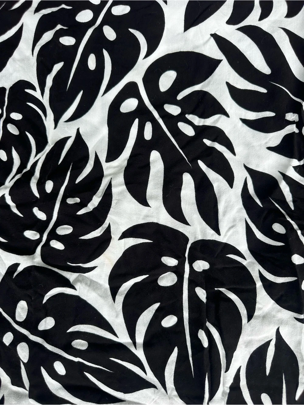 Mikoh Mini Collection Monstera Print Dress Size Large